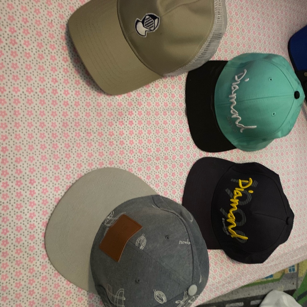 4 hats